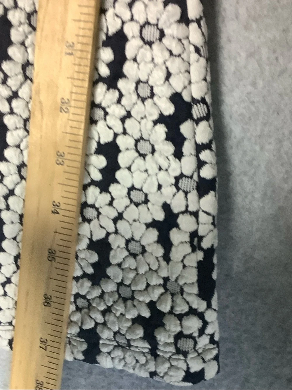 Willow Tree Black and White Floral Skirt - Picture 4 of 9